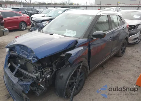 2020 Nissan Kicks Sr Xtronic Cvt from USA, damaged, VIN 3N1CP5DV2LL493685